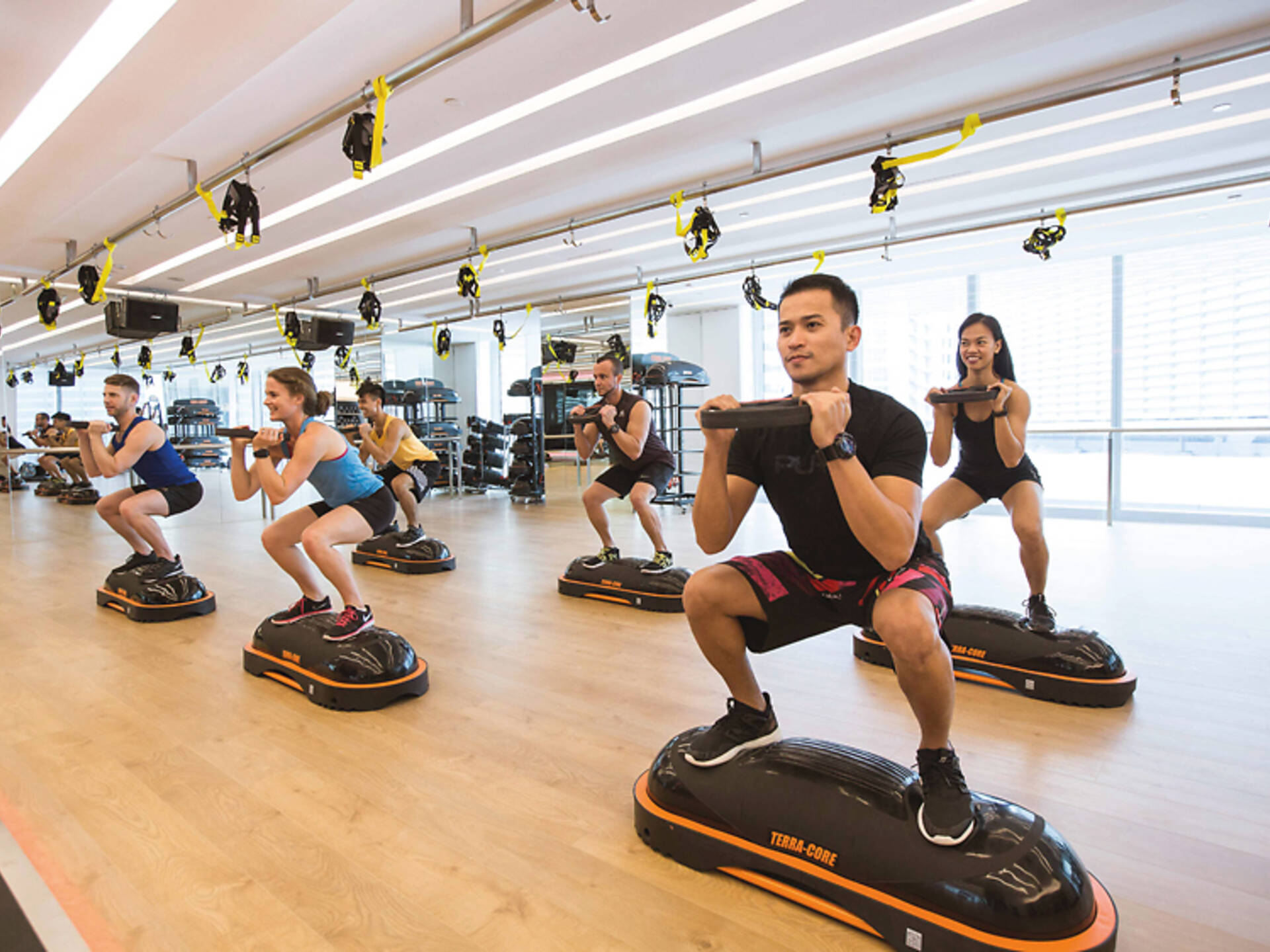 Fitness classes Singapore high intensity cardio workout