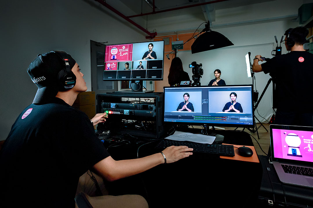 Video production companies Singapore editing professional video content
