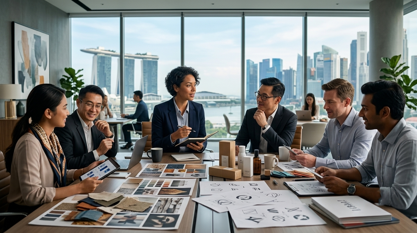 Branding agencies Singapore team planning brand strategy
