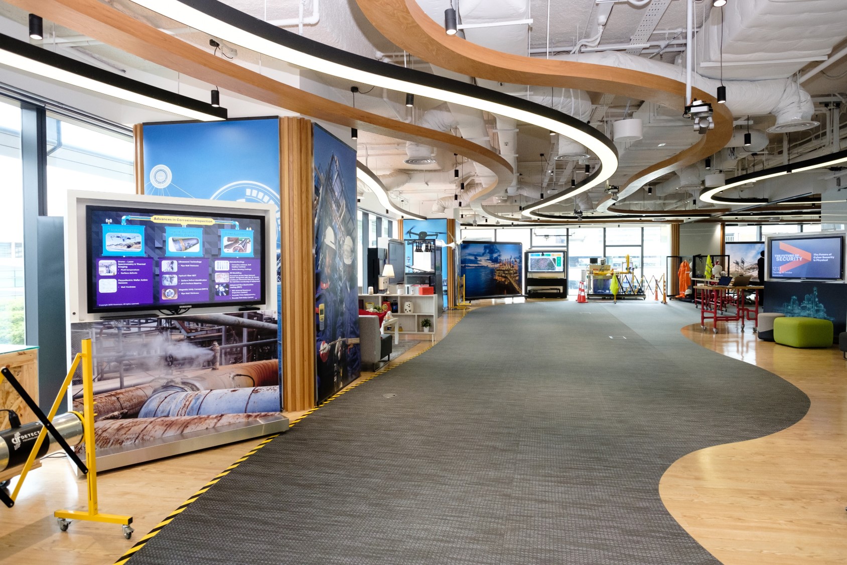 Modern business consulting office in Singapore with collaborative workspace