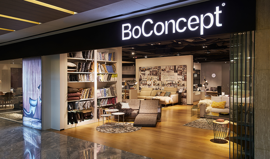 BoConcept home decor and furniture store in Singapore