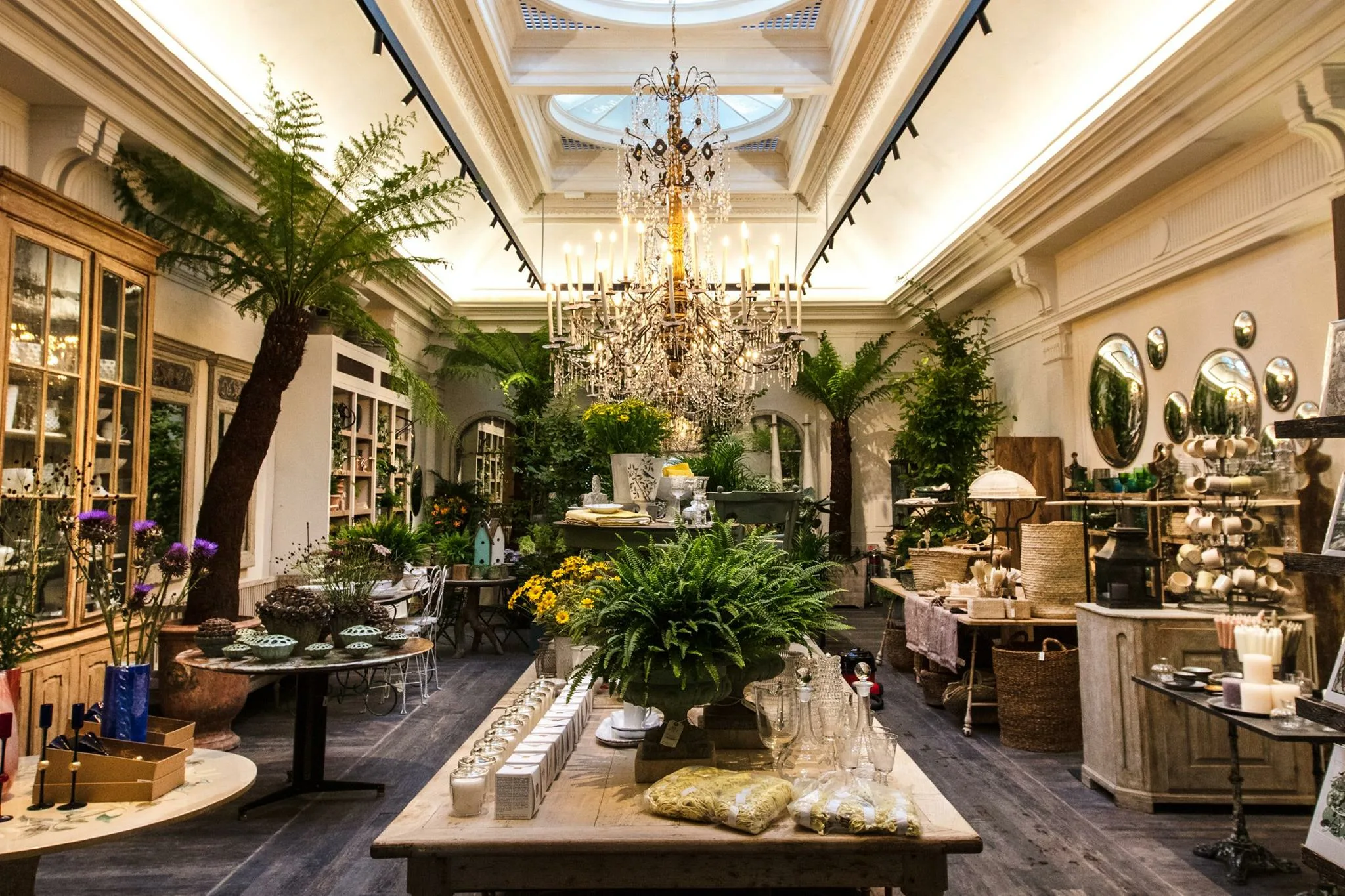 High-end interior decor showroom in Singapore